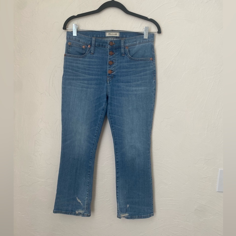 Madewell Cali Demi-boot jeans size 27p